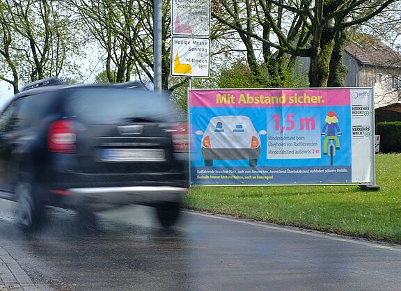 Mit Abstand sicher in Köngen -