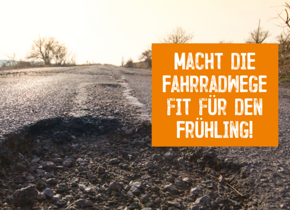 Schlaglöcher reparieren!